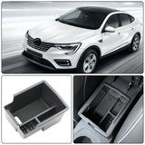 For Renault Arkana 2019-2024 Samsung XM3 2020-2024 Armrest Box Storage Tray Center Console Holder Organizer Interior Accessor