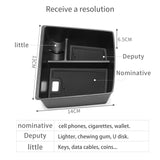 Kia Niro SG2 2022 2023 Armrest Storage Box Car Central Tray Organizer Accessories Stowing Tidying Car Interior Accessory Smab