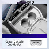For Leapmotor B10 Car Center Console Cup Holder Storage Box Armrest Organizer Tray Armrest Box Storage OEM Gray