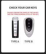 Suede Car Key Case Cover For Wey Coffee 01 Tank Tank300 Car Key Protective Shell Accessories Car Key Shell Replacement NONE