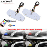 RGBW LED DRL Board Lights for 2013-2014 Ford Mustang Car Interior Accessory iJDM