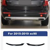 Bright Black Window Trim for Volvo XC90 2015-2026 Car Interior Accessory LINGLUYANG For xc90 2015-2019