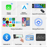1Din 6.5 inch CarPlay Radio for Universal Vehicles Android Head Unit AKAMATE