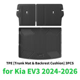 Premium TPE All-Weather Floor Mats for Kia EV3 2024–2026