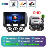 2K QLED Android Head Unit for Honda Jazz Fit 2001–2009