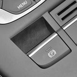 Audi 8V A3 S3 Sport Handbrake Button Knob Trim Sticker Made of Alcantara Car Premium Interior Tuning Accessory Car Interior A