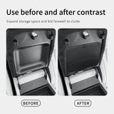 Chevy Traverse (US Version) 2024-2026 Armrest Hidden Storage Box Car Center Console Case Organizer Accessories ABS - Smabee C