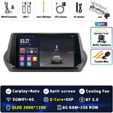 9-inch QLED Android Multimedia Player for Peugeot 208 2019–2022