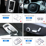 Interior Decoration Sticker Trim for Volvo XC60 2018 Car Interior Accessory LINGLUYANG