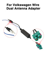 VW Dual Connections Antenna Adapter Cable for Cars Car Interior Accessory AKAMATE