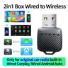 Wireless CarPlay Android Auto Adapter for OEM Radios