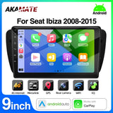 9 Inch Android 12 Head Unit GPS for Seat Ibiza 2008-2015 Android Head Unit AKAMATE