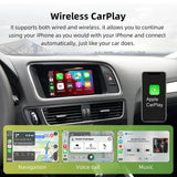 Wireless CarPlay Android Auto Retrofit for Audi A4 A5 Q5