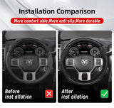 Matte Carbon Fiber Cover for Ram 1500 2500 3500
