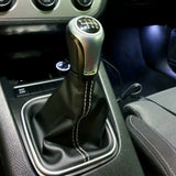 Car Speed Gear Shift Knob With Gaiter Boot for Jetta MK3 SCIROCCO III 137 138 EOS 1F7 1F8