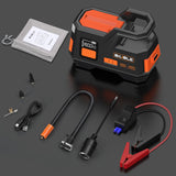 Car Jump Starter Air Pump 150PSI 26800mAh Peak Current 4250A Car Battery Booster Tire Air Compressor Android Head Unit Biuble