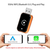 Wireless CarPlay Android Auto Adapter for Honda VW