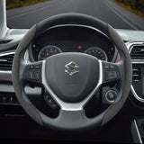 Suede Steering Wheel Cover for Suzuki Swift & Jimny