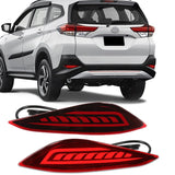 3-in-1 Rear Bumper Reflector Light for Toyota Rush Car Interior Accessory MAGIC COLORM Style A