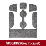 Leather Door Groove Mats for GR86 BRZ