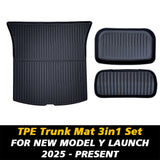 Floor Mats & Cargo Liner for New Tesla Model Y Juniper 2025+ TPE All Weather Floor Mat Cargo Liner