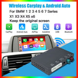 Wireless CarPlay Android Auto Decoder for BMW CIC System CarPlay Retrofit Module OEM