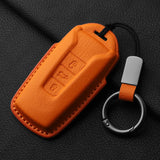 Goatskin car key case for VW Touareg