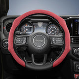 Jeep Premium Suede Steering Wheel Cover
