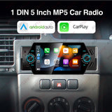 5 Inch MP5 Stereo with CarPlay for Universal Cars Android Head Unit AKAMATE