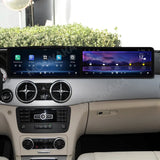 24.6 Inch Dual Screen Head Unit for Mercedes Benz GLK 2013–2015 Android Head Unit Aotsr 4GB 64GB Eight Core