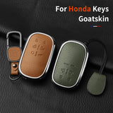 Alloy Goatskin Key Case for Honda Stepwgn Odyssey Car Interior Accessory OEM