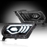 LED Projector Headlights for Ford Mustang 2010-2014
