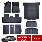 Floor Mats & Cargo Liner for New Tesla Model Y Juniper 2025+ TPE All Weather Floor Mat Cargo Liner Car Interior Accessory OEM