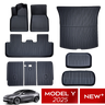 Floor Mats & Cargo Liner for New Tesla Model Y Juniper 2025+ TPE All Weather Floor Mat Cargo Liner