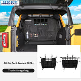 Trunk Organizer bag for Ford Bronco 4Door 2021-2025 Car Interior Accessory HEBE