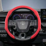 Premium Suede Snap-On Cover for Toyota Steering