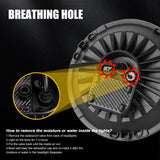 7 Inch Universal Motorcycle Led Headlight for Harley Davidson Softail Slim Fat Boy Lada Niva4X4 Uaz 12V 24V Car Interior Acce