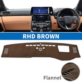 Plush Dashboard Mat Protective Carpet for Lexus LX600 2022-2025