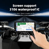 6.25" Wireless CarPlay GPS Motorcycle Digital Display Car Interior Accessory EKIY
