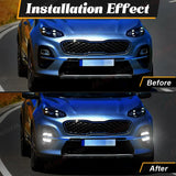 LED DRL Assembly for Kia Sportage KX5 2019-2020 Car Interior Accessory MAGIC COLORM