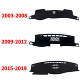 Premium Leather Dashboard Mat for Toyota Crown 2015–2019 Dashboard Mat CATUSIKI
