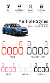 Decorative AC Outlet Trim for Mini Cooper F60 Kit Car Interior Accessory OEM