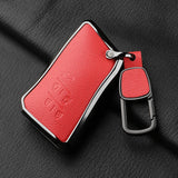 5 Button Metal and Leather Car Key Case Cover For Lexus LM350h LM500H