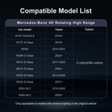 4D Rotating Tweeter Ambient Light for Mercedes-Benz S-Class 2014 LED Ambient Light OEM