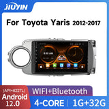 9-Inch AI Voice Android Radio for Toyota Yaris 2012–2017 Android Head Unit JIUYIN