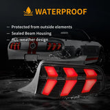 Tail Lights Sequential for Ford Mustang 2010-2012 Car Interior Accessory Vland