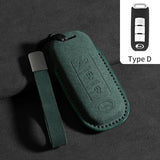 Car Remote Key Case Cover For Trumpchi GAC GS3 GS5 GS6 S7 S9 Empow J11 J12 J13 J14 J15 J16 Suede Car Key Bag Protecter Keychain