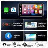 6.25" Motorcycle Monitor with BSD Blind Spot Alert Android Head Unit AKAMATE