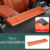 For Li Auto Lixiang L6 L7 L8 L9 MEGA i8 Screen Rear Silicone Storage Box Center Console Dashboard Organizer Tray Accessories