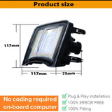 Front Bumper Switchback LED Lights for Toyota Prius 2010-2011 Car Interior Accessory iJDM